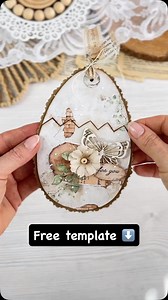 DIY cracked egg 🥚with a hidden message 🐣 Free template available - link in bio (Instagram) or in comment (Facebook) …. I had such a fun making these eggs! If you haven’t seen my previous egg card video ve sure to check it out ☺️ Full video tutorial will be available on my channel on Saturday with each step explained. Will you make it with me? ….. When using free template please tag me @emiliasieradzan 🩵 …. Papers @stamperiainternational Flower created with @sizzix cutting dies …. #emiliasiera