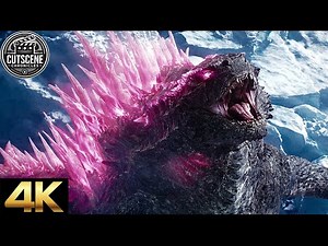 [4K UHD] Godzilla's New Form Unveiled Pink Godzilla CUTSCENE | Godzilla x Kong The New Empire (2024)