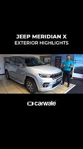 The Meridian X showcases a stylish urban theme, while the Upland edition caters to adventure enthusiasts with its rugged enhancements. In this video, Ninad will take you on a detailed walkaround of Meridian X, highlighting its exterior upgrades. For more head on to CarWale YouTube Channel: https://bit.ly/4b8Zwz1 To know more download the CarWale App now: https://bit.ly/3NRVDED #jeep #meridianx #jeepmeridian #jeepindia #jeepmeridianx #suv #suvlife #cwreels #cars #carlife #automotive #reelsindia #