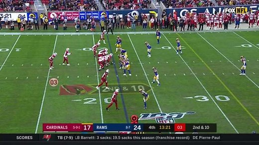 Kenyan Drake weaves into Rams' secondary for 24-yard run