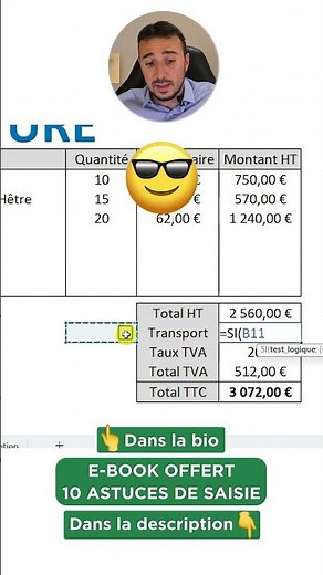 Utiliser les cases à cocher sur Excel ! (1/3)