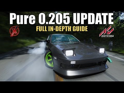 NEW Pure 0.205 UPDATE | Whats New? | Massive Weather Updates | How to Install | Assetto Corsa Mods