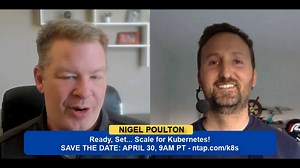 18 reactions | Ready, Set...Scale for Kubernetes. Join us for our first community roundtable livestream with Nigel Poulton on April 30th at 9am PDT. Save the date here: https://ntap.com/352kGic | NetApp | Facebook