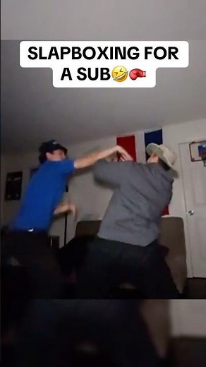 Who won the slapbox😭#slapbox #boxing #funny #ytshorts
