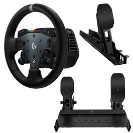 Logitech G RS50 System (Xbox / PC) with Logitech G RS Pedals & RS Clutch Module Bundle