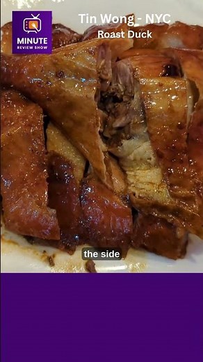 Tin Wong - NYC - Roast Duck #foodie #chinesefood #chinesecuisine #cantonesefood