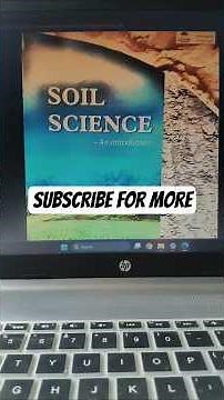 Soil science -An introduction #asrbnet #chemistry #entranceexam #soilscience #exam #jrf