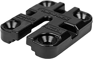 YakAttack MightyMount II | Compact Track Mount for Kayak Accessories | LockNLoad & T-Bolt Compatible | Includes Mounting Hardware | 2" x 2.375" x 0.5" | Made in USA