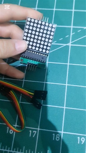 MY LED DOT MATRIX IS HERE! #arduino #arduinoproject #asmr #gaming