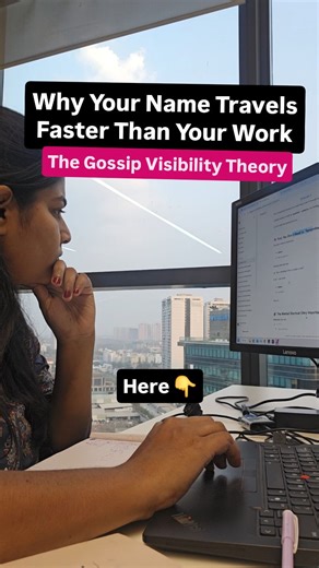 You think your promotion depends on performance. It doesn’t. It depends on what gets said about you when you leave the room. Every workplace has two systems: • Official performance reviews • Informal reputation exchanges And the second one moves faster. By the time leadership discusses your growth, a headline already exists about you. The question is: Did you engineer it or did it happen to you? 🔎 What You Should Do About It 1️⃣ Attach Your Name to Outcomes Don’t just finish tasks. Frame impact