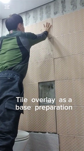 Preparing a tile base layer