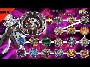 Dead Phoenix VS ALL Season 3 marathon Beyblade Burst Cho-Z 베이블레이드 버스트 초제트 데드 피닉스 VS 올시즌3 마라톤 배틀