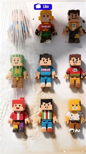 Cleaning Dirty Roblox Toys 🧼✨ #roblox #shorts