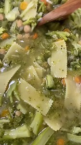 10K views · 431 reactions | 復 It’s the perfect night for a big bowl of Broccoli & Chickpea Soup!  RECIPE & VIDEO➡️ https://www.cookingwithnonna.com/italian-cuisine/broccoli-and-chickpea-soup.html | Cooking with Nonna | Facebook