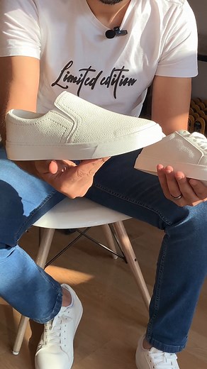 سنيكرز اساسي لأي طقم واي وقت طول السنه هتحتاجه سواء مع لبس الصيف او الشتاء خامات مستورده - نعل مرن - خياطه ولزق تقدر تطلبها اونلاين او تشرفنا فرعنا بمدينة نصر - اخر عباس العقاد - تاني شمال من الشارع اللي علي ناصيته مكتبة المعايرجي - بجوار بيتزا السلطان | Move