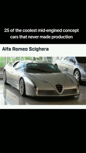 25 of the coolest mid-engined concept cars that never made production