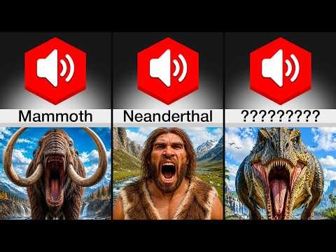 Comparison: Voices Of Every Extinct Animal
