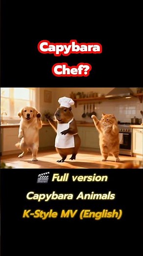 Capybara Chef Cooking Mushrooms!