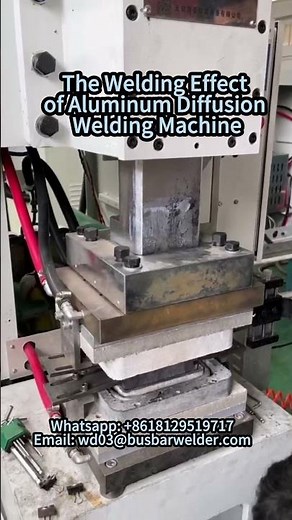 The Welding Effect of Aluminum Diffusion Welding Machine