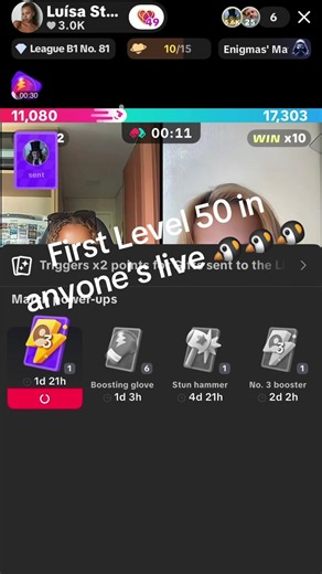 @Luísa Stella @Lisa @Eddy G @Jason Suzuki @Érika | lives