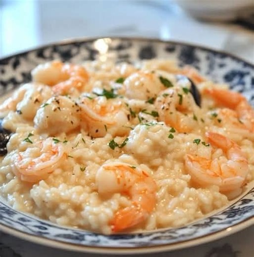 Shrimp Risotto Full Recipes A creamy risotto made with Arborio rice...