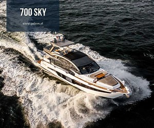 When the speed, safety and unique space finished with great care come together on the water. It must be 700 SKY. More light inside, more comfort, more unforgettable experiences. We always reach for more to provide maximum possibilities. | Galeon Yachts