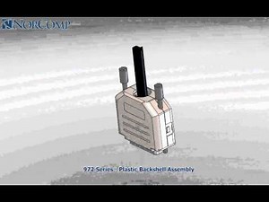 NorComp - 972 Series Plastic Backshell Assembly