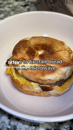 Fix Stale Bread in the Microwave Quickly
