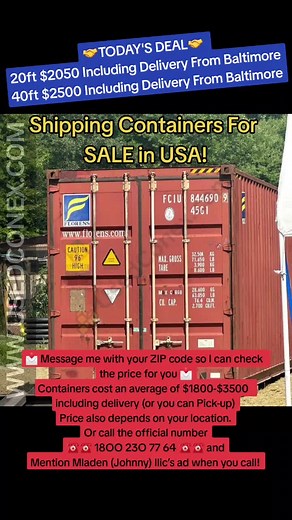 Shipping Containers by JOHNNY on TikTok