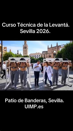 📣 ANUNCIO OFICIAL Este miércoles, 21 de febrero, en la Universidad Internacional Menéndez Pelayo (UIMP) del Patio de Banderas de Sevilla, se celebrará la rueda de prensa oficial de presentación del: ⭐ Curso “Técnica de la Levantá” · Sevilla 2026 Segunda edición Durante el encuentro se presentarán las novedades de esta edición, así como el enfoque técnico, preventivo y formativo del curso. Intervendrán: 🔹 Nieves López Santana, directora de la Universidad Internacional Menéndez Pelayo – Sevilla 