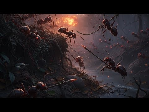 Epic Ant Story | Jungle Ants Build Ship & Fight Fire Ants | Cinematic Action Adventure #storyforkids
