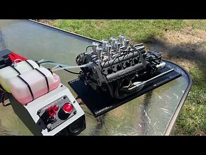 1/3 scale Cosworth DFV V8 engine. “Turn up the volume”
