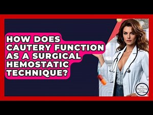 How Does Cautery Function As A Surgical Hemostatic Technique? - The Operating Table