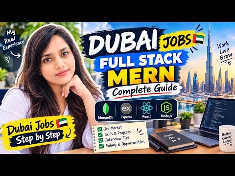 Dubai Fullstack MERN Exposed 🇦🇪 PART 1 | Opportunities & Tips to Get Hired #fullstack #explore