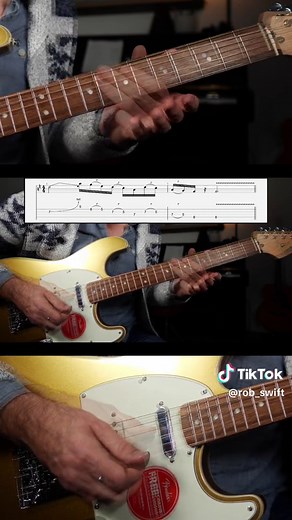 Here’s 2nd classic lick from my new YouTube tutorial. Here, I break down how Jimmy Page masterfully incorporates chord tones into his lead lines. Enter to win this killer Paranormal Strat at swiftguitar.com/giveaways. Happy pickin! – Rob. #guitar #ledzepplin #guitarlesson