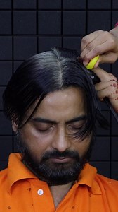 Lemon Head Massage #asmr #viral #headmassage #relax #hairtreatment | Barber Club