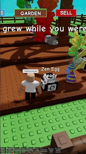 Instant Egg Hatch Glitch (Grow a Garden) #gag #growagarden #roblox #glitch #shorts