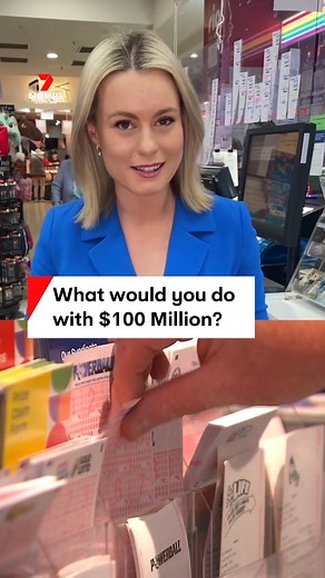 2.5K views | The Lott expects half of all Australians to be in tonight’s $100 million draw. #powerball #jackpot #lottery #lott #draw #ticket #7NEWS | 7NEWS Cairns | Facebook