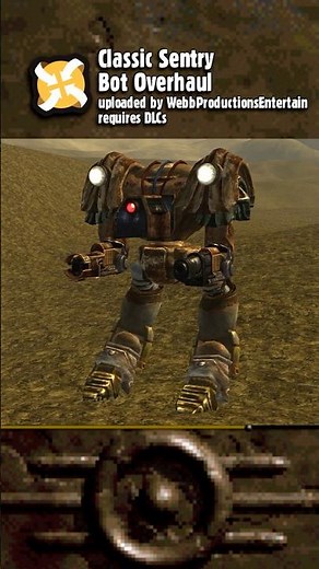 Classic Sentry Bot Overhaul for #Fallout New Vegas