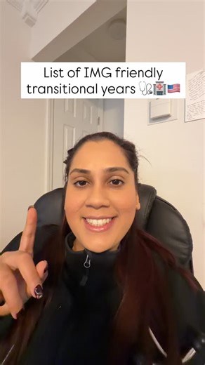 Coaching Doctors & Future Doctors 🩺 on Instagram: "List of IMG friendly transitional year programs 📌 SAVE and SHARE for an IMG who needs this"