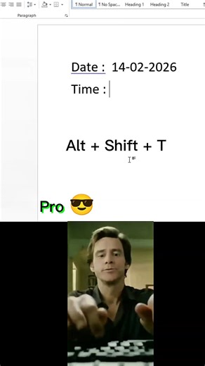 Want to insert current Date and Time instantly in MS Word? In this quick tutorial, I’ll show you the easiest keyboard shortcut to add Date & Time in just 2 seconds! ⏳ Perfect for students, office work, assignments, and reports. 📌 Topics Covered: ✔ MS Word Date Shortcut ✔ MS Word Time Shortcut ✔ Quick Insert Trick ✔ Useful Productivity Tip If this helped you, like, share & subscribe for more MS Word and Excel tricks! 🚀 | Excel With Ashif