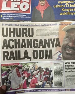 12K views · 225 reactions | Newspaper Headlines Who is fooling whom? Leo magazetini on 3rd April 2021 Taifa Leo, Saturday Standard and Saturday Nation. | Jeff Kuria | Facebook
