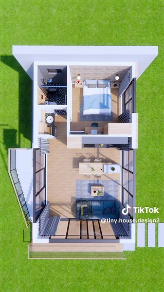 Modern and Stylish 5m x 9m Box Type House Design