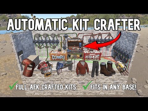 [NEW] RUST FULL-AUTO KIT CRAFTER! FULLY AFK ROADSIGN KITS & LOCKERS TUTORIAL!