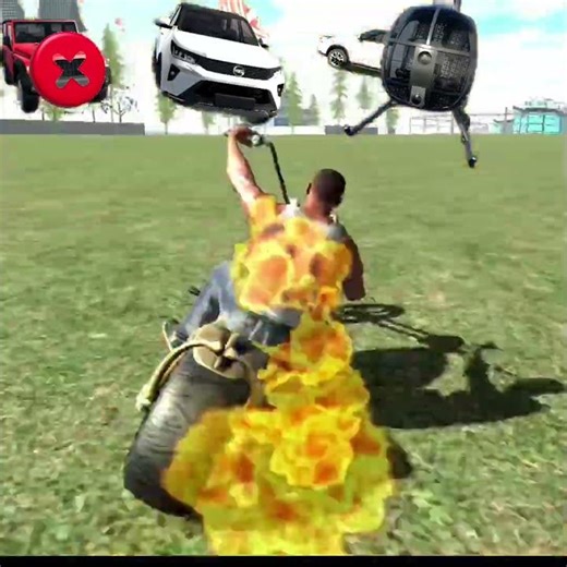 Franklin Ghost rider bike power In Indian 🔥 #indianbike3dIndian bike drawina## GTA # GTA 6