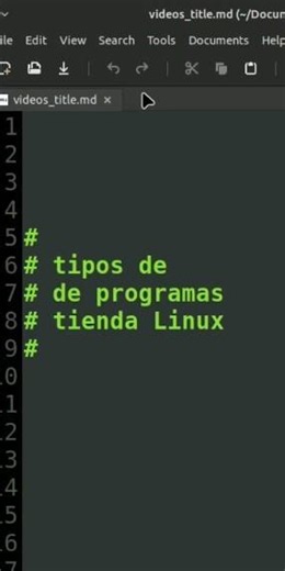 tipos de programas tienda linux #esmailor #pc #laptop #windows #mac #linux #android