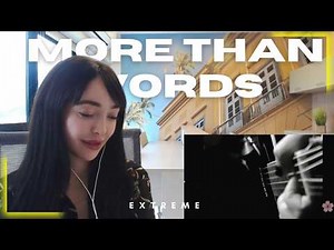 FIRST TIME REACTING to Extreme More Than Words Official Music Video
