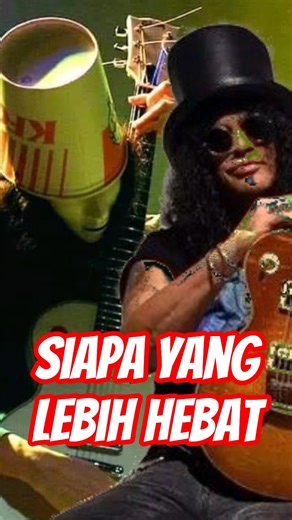 Slash vs Buckethead #gunsnroses #axl #rock #rockstar #axlrose #slash #buckethead