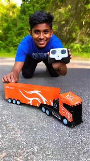 Remote Controlled Sem Transport Tanker Truck #shorts