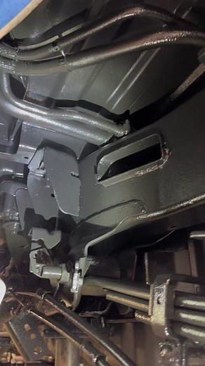 Close-Up of Vehicle Mechanical Assembly Repair